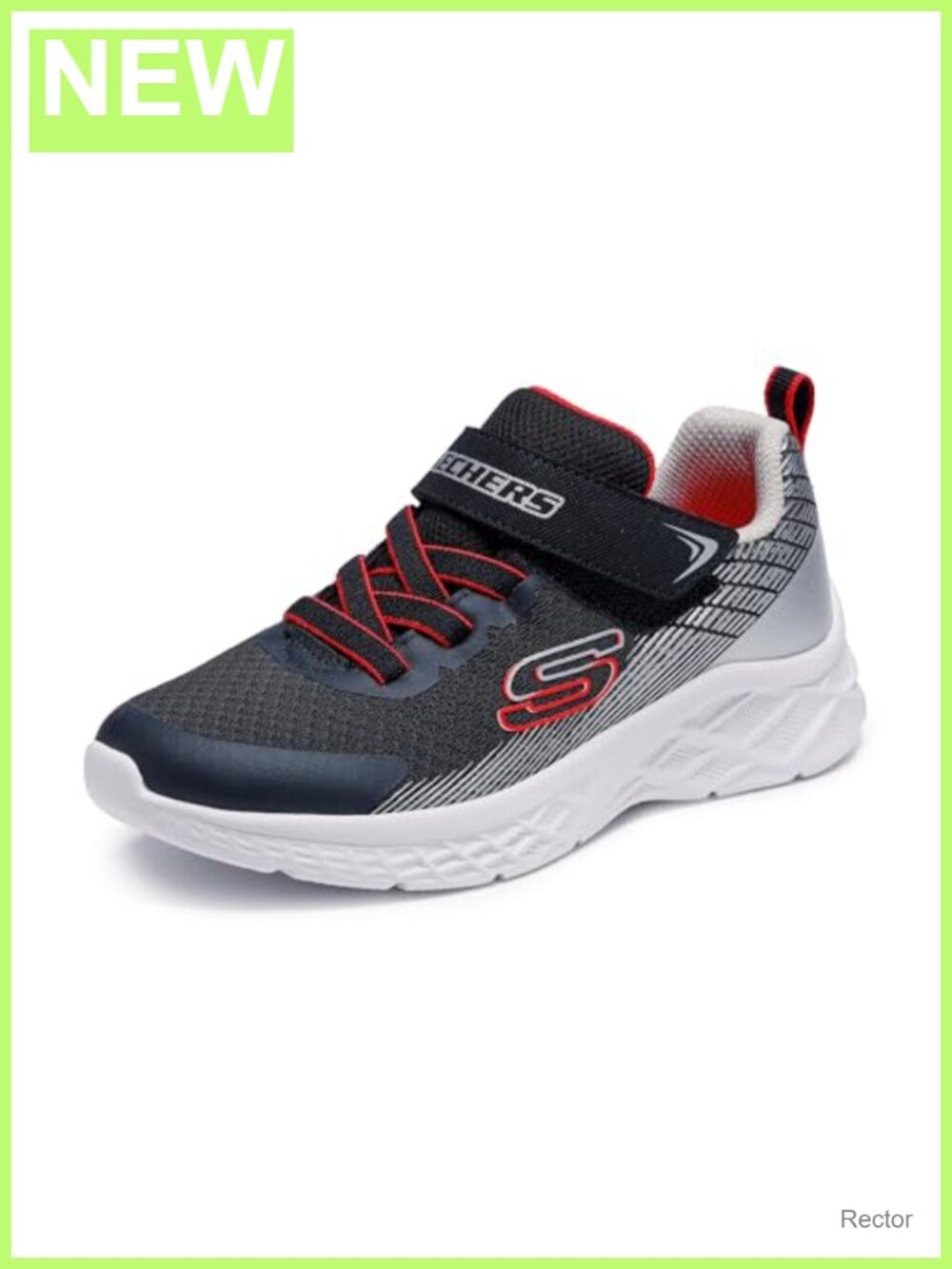 Skechers Boys Microspec II Zovrix Sneakers Athletic Comfort Machine Washable